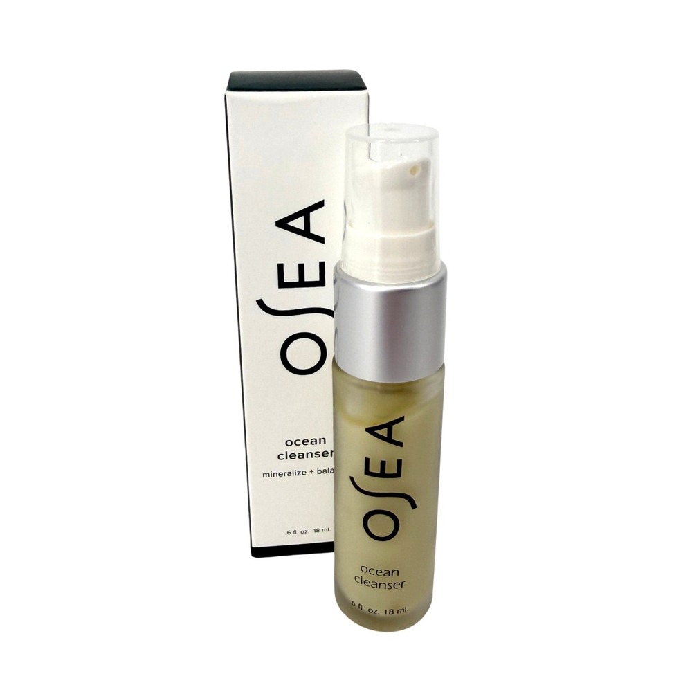 NEW OSEA Ocean Cleanser Mineralize + Balance‎ Travel Size 0.6 fl oz 18 ml